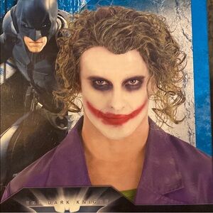Joker wig Halloween costume accessory